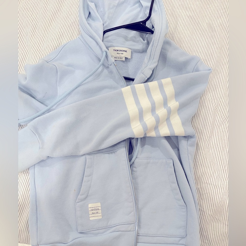 Thom Brown zipped hoodie